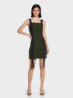 CILVR - Utility Olive Mini Dress