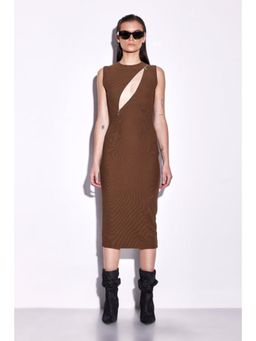 CILVR - Clay Zip Midi Dress