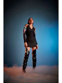 CILVR - Scaling Black Mini Dress