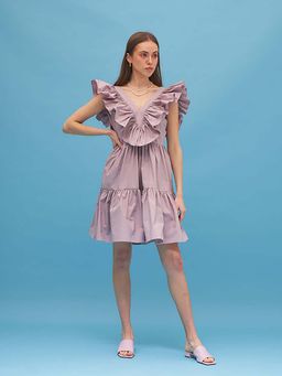 TheRealB - Candytuft Layered Mini Dress