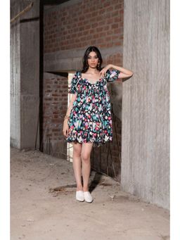 TheRealB - Ocean's Horizon Babydoll Mini Dress