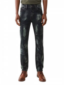 True Religion - Black Skinny Mid Rise Jeans