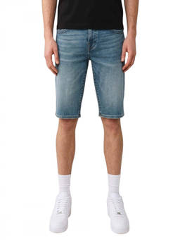 True Religion - Blue Regular Solid Shorts