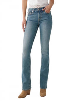 True Religion - Blue Mid Rise Bootcut Jeans