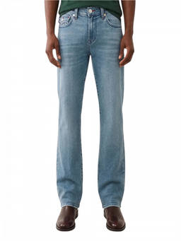 True Religion - Blue Bootcut Mid Rise Jeans