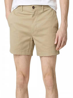 J.Crew - Beige Solid Cotton Shorts