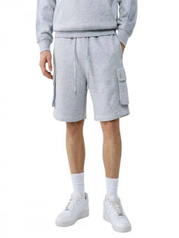 True Religion - Light Grey Cargo Shorts