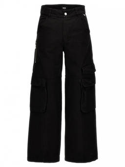 GCDS - Black Ultracargo Logo Jeans