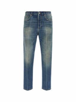 Versace - Blue Mid Rise Jeans