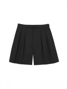 Saint Laurent - Black Solid Shorts