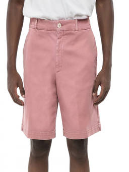 Brunello Cucinelli - Pink Solid Regular Shorts