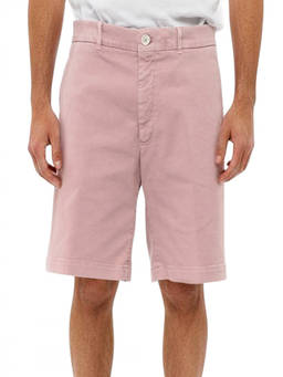 Brunello Cucinelli - Pink Solid Regular Shorts