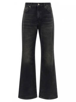 Haikure - Black Relaxed Mid Rise Jeans