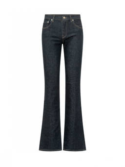 Haikure - Dark Blue Flared High Rise Jeans