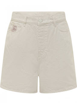 AMI Paris - Off White Loose Shorts