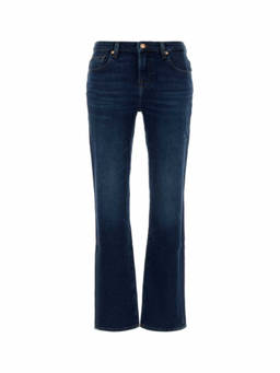 7 For All Mankind - Dark Blue Mid Rise Jeans