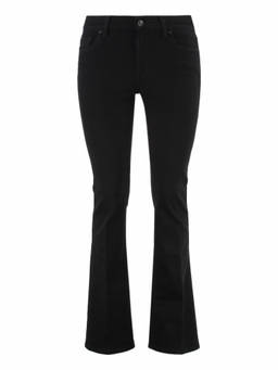 7 For All Mankind - Black Bootcut High Rise Jeans