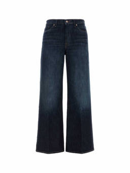 7 For All Mankind - Dark Blue High Rise Jeans