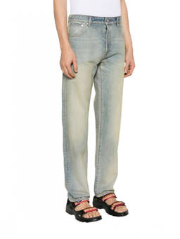 Kenzo - Grey Mid Rise Jeans