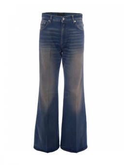 Haikure - Blue Flared High Rise Jeans