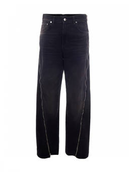 Haikure - Black Boyfriend Mid Rise Jeans