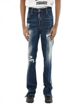 Dsquared2 - Navy Blue Distressed Jeans
