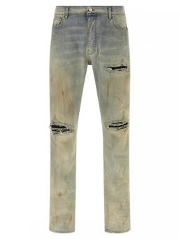 Amiri - Light Blue Mid Rise Jeans