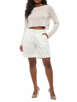 Woolrich - White Solid Shorts