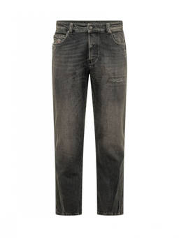 Diesel - Dark Grey Mid Rise Jeans