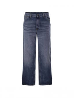 Carhartt WIP - Blue Straight Mid Rise Jeans
