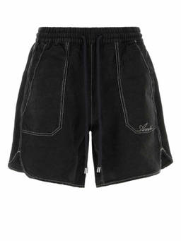 Amiri - Black Drawstring Logo Shorts