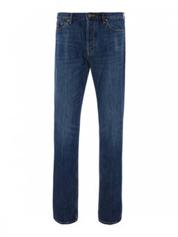 EMPORIO ARMANI - Blue Mid Rise Jeans