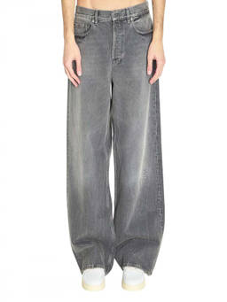 Golden Goose - Grey Regular Solid Jeans
