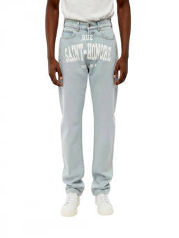 1989 STUDIO - Light Blue Straight Mid Rise Jeans