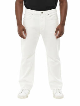 1989 STUDIO - White Straight Mid Rise Jeans