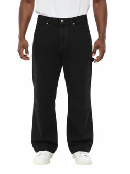 1989 STUDIO - Black Relaxed Mid Rise Jeans