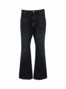 MM6 Maison Margiela - Dark Blue Mid Rise Jeans