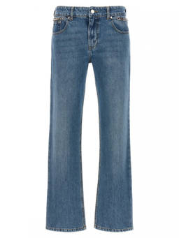 Stella McCartney - Light Blue Regular Mid Rise Jeans