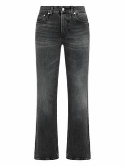Haikure - Black Straight High Rise Jeans