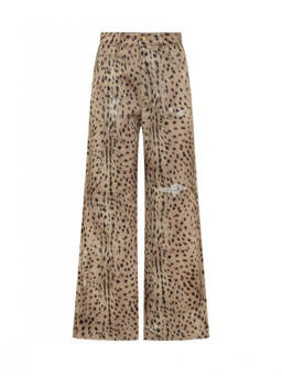 Amiri - Brown Relaxed High Rise Jeans
