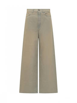 Stella McCartney - Beige Flared High Rise Jeans