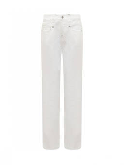 Seafarer - White Straight High Rise Jeans