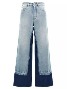MM6 Maison Margiela - Light Blue Contrast insert jeans