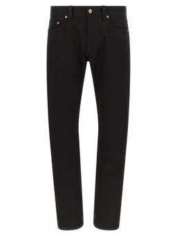 Versace - Black Slim Mid Rise Jeans