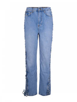 Rotate Birger Christensen - Blue Straight High Rise Jeans