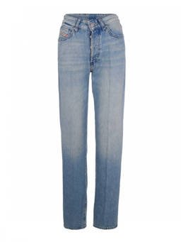 Diesel - Blue Regular High Rise Jeans