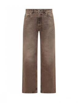 Our Legacy - Brown Straight Mid Rise Jeans