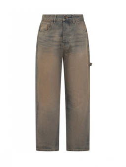 Barrow'S - Blue Relaxed Mid Rise Jeans