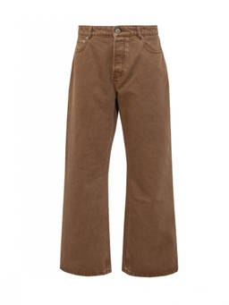 AMI Paris - Brown Relaxed Mid Rise Jeans