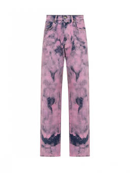 DARKPARK - Pink Straight High Rise Jeans